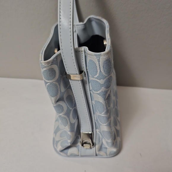 Coach Light Blue Mini Bag - Picture 5 of 11